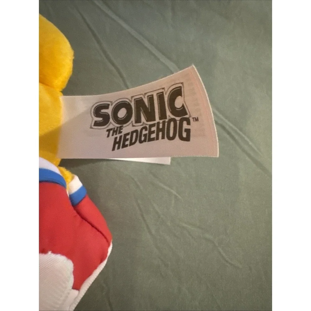 Sonic Tails plush figure 2022 Jakks Pacific Yellow Mini Plushie Collectors